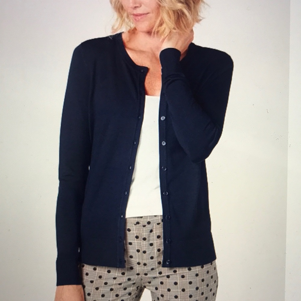 Charter Club Long Sleeve Button Front Cardigan